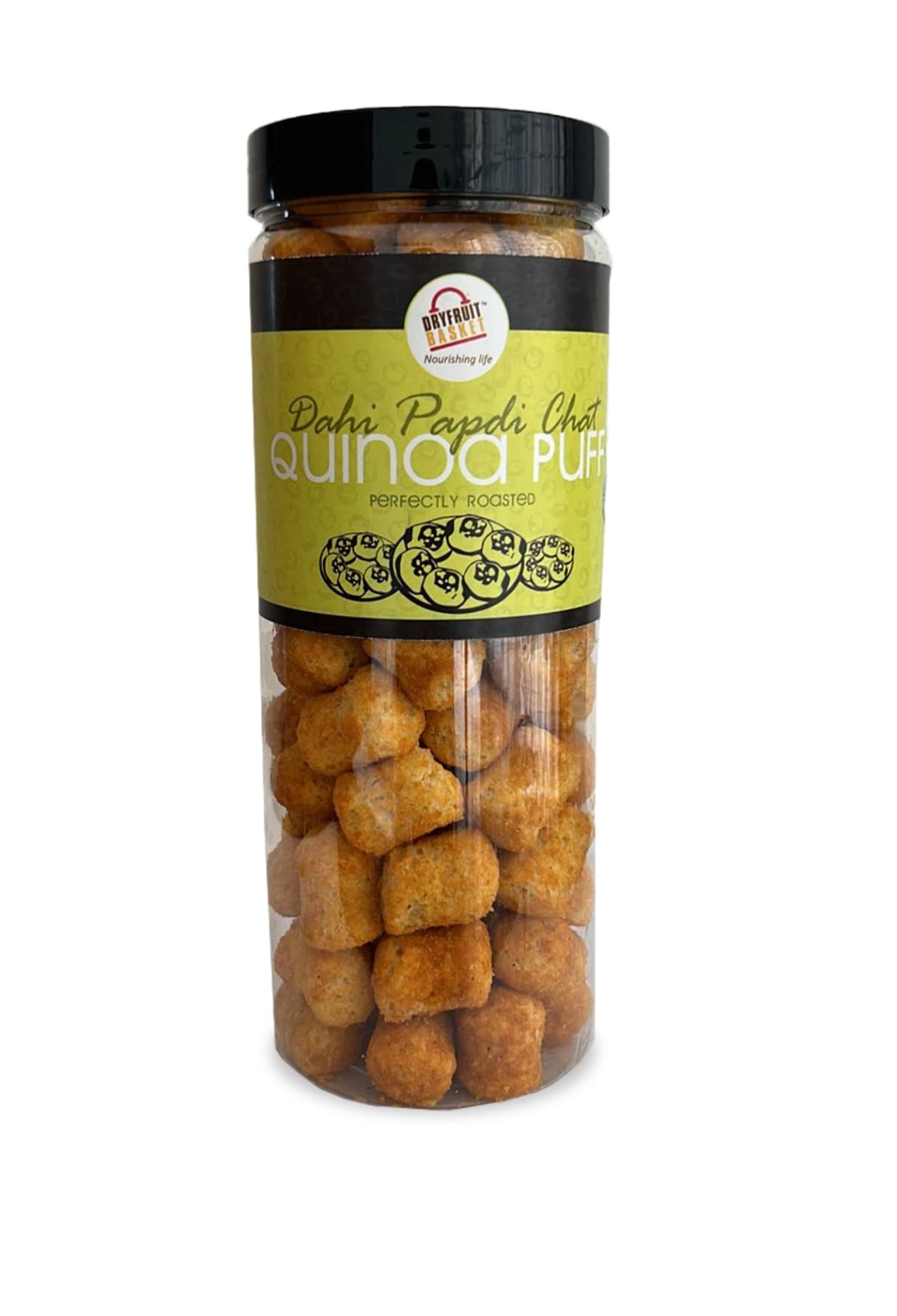 Quinoa Puffs Dahi Papdi Chat