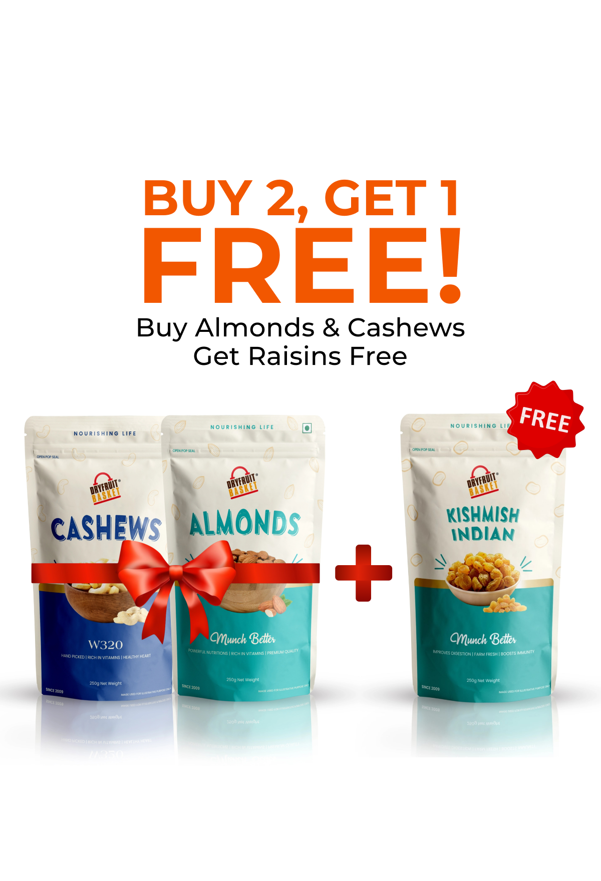 Buy Almond and Cashew Combo Online